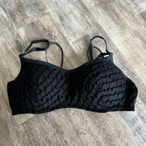 NWT! Victoria’s Secret PINK Velvet “Pink” Logo Push-Up Bra L-DD/G-DD